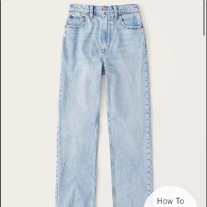 90s Ultra High Rise Straight Jeans
